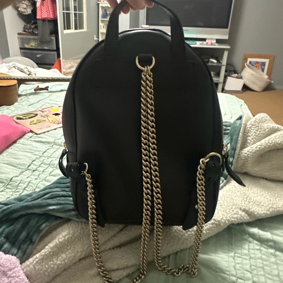 Gucci Soho Chain Black Backpack - Picture 2 of 3